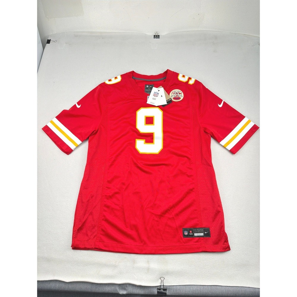 Nike Kansas City Chiefs Walker 9 NFL Jersey Red LH Patch Mens Large